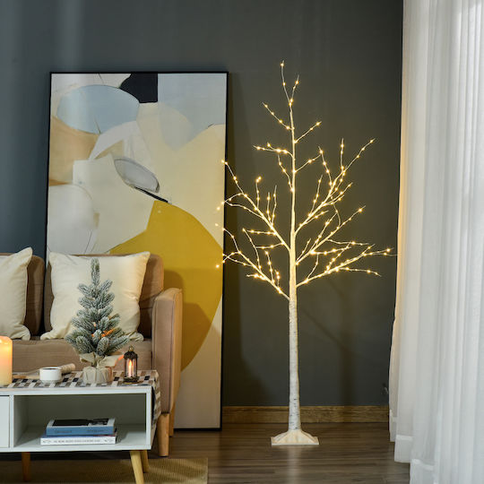 Beleuchtet Weihnachtsdekoration Baum 20cm Elektrisch Weiß