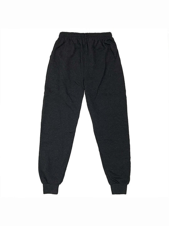 Ustyle Men's Sweatpants with Rubber Gray