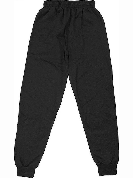 Sweatpants with Elastic Black