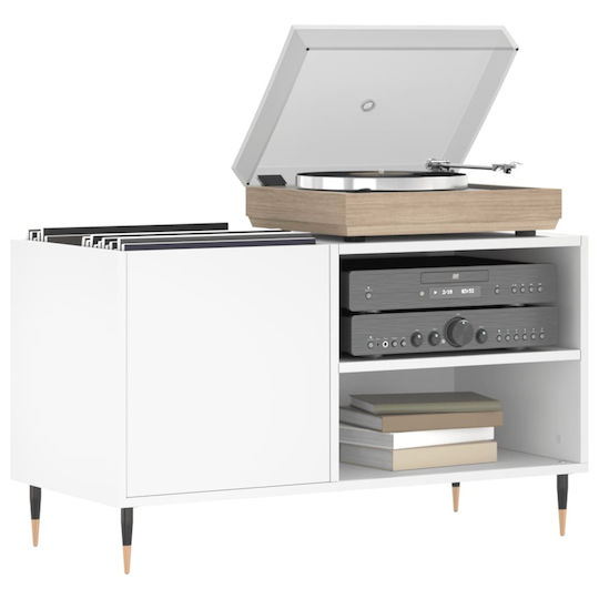 vidaXL Έπιπλο Hi-Fi Λευκό 38x85x48cm