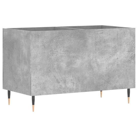 vidaXL Мебел за Hi-Fi Сив 38x74.5x48см