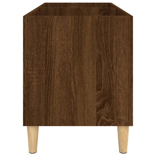 vidaXL Мебел за Hi-Fi Кафяв 38x74.5x48см
