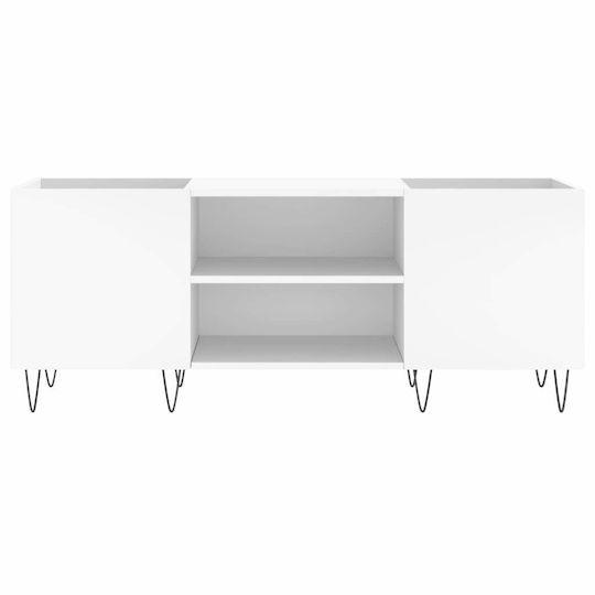 vidaXL Hi-Fi Möbel Weiß 38x121x48cm