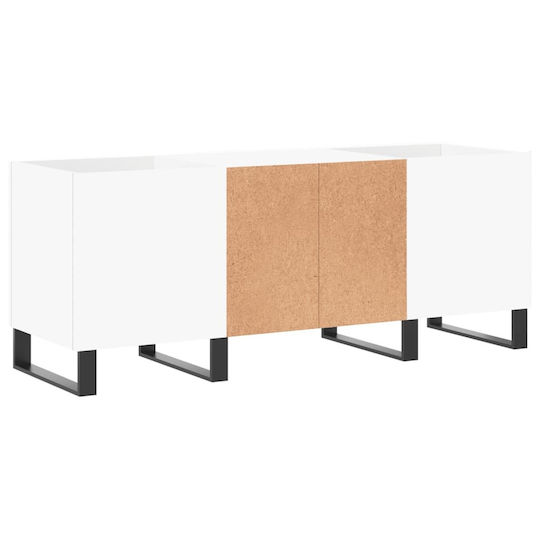 vidaXL Έπιπλο Hi-Fi Λευκό 38x121x48cm