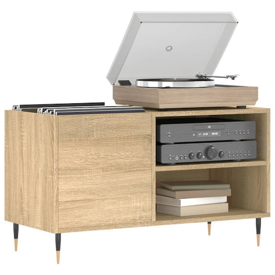 vidaXL Sonoma Eiche Hi-Fi Möbel Braun 38x85x48cm