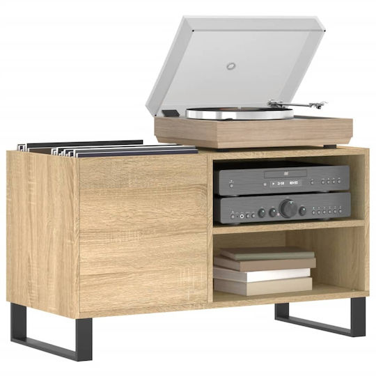vidaXL Sonoma Oak Hi-Fi Furniture Brown 38x85x48cm