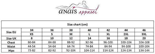 Anais Apparel Feminin Seturi de lenjerie sexy Negru