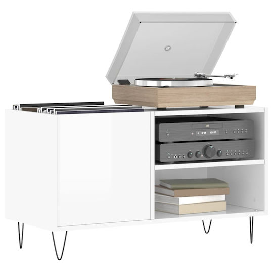 vidaXL Έπιπλο Hi-Fi Λευκό 38x85x48cm