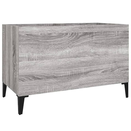 vidaXL Mobilier Hi-Fi Gri 38x74.5x48cm