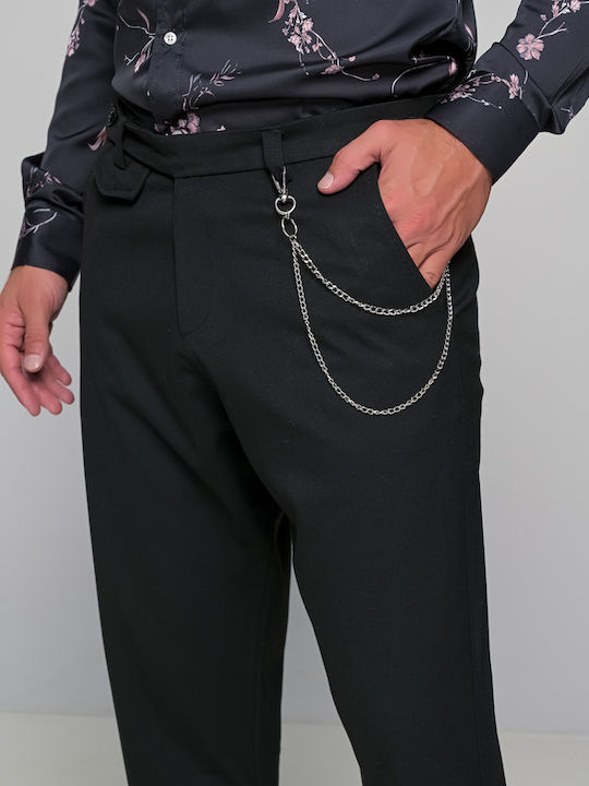 Ben Tailor Herrenhose Schwarz