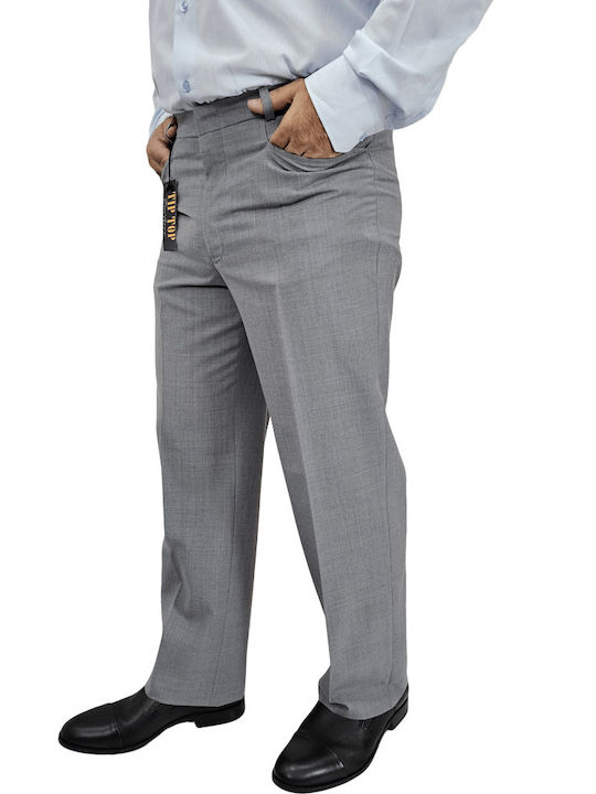 Tip Top Tailors Men's Trousers Gray