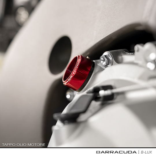 Barracuda Öldeckel Motorrad Schwarz KN102