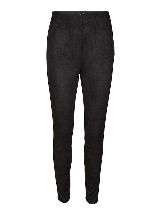 Vero Moda Women's Fabric Trousers in Slim Fit Black
