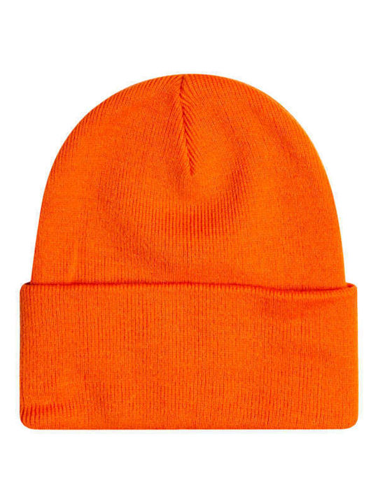 Element Beanie Unisex Beanie Gestrickt in Orange Farbe