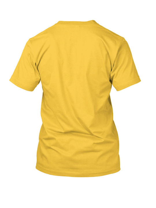 FightFlix T-shirt Yellow