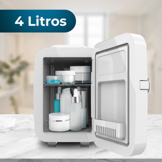 Cecotec Mini-Kosmetik-Kühlschrank Weiß Rio 02691