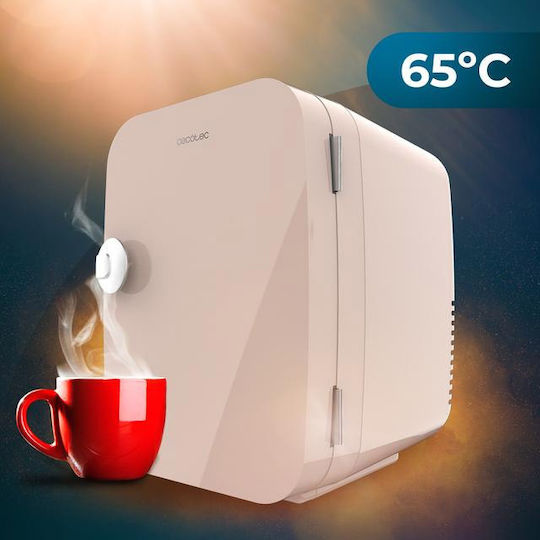 Cecotec Rio Ψυγείο Καλλυντικών 4lt με Λειτουργία Θέρμανσης Μπεζ