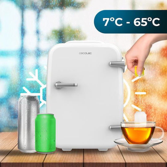 Cecotec Habana Cosmetic Refrigerator 4lt With Heating Function White