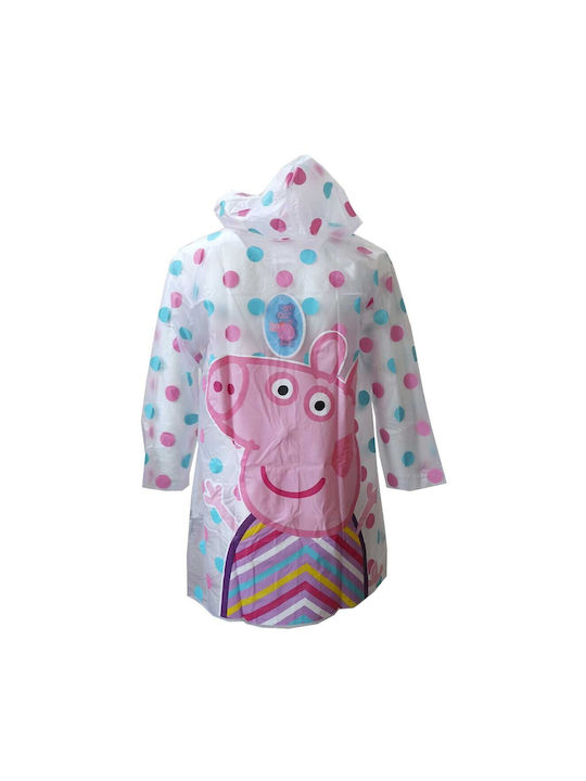 Peppa Pig Waterproof Casual Jacket with Ηood