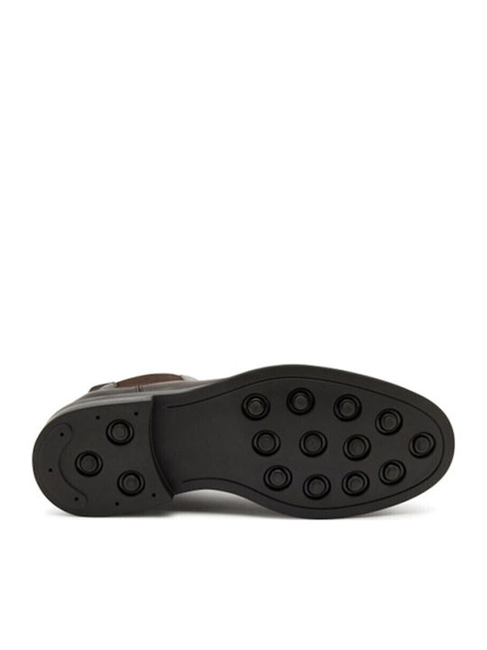 Leder Braun Chelsea Stiefeletten