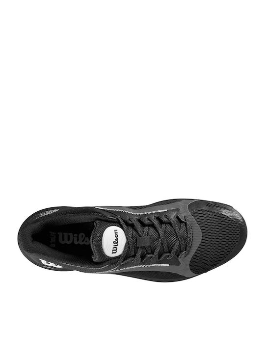 Wilson Hurakn 2.0 Ανδρικά Παπούτσια Padel για Όλα τα Γήπεδα Μαύρα