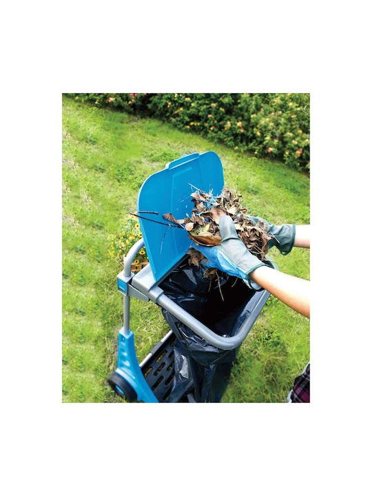 AquaCraft Coș De Gunoi Metalic Albastru 120lt