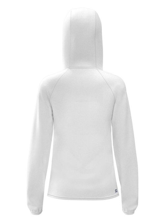 Bidi Badu Hooded Cardigan with Zipper White