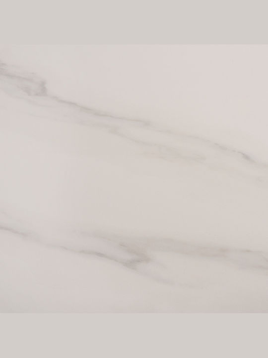 Sintered Τραπέζι Τραπεζαρίας με Πέτρινη Επιφάνεια Λευκό 160x90x76εκ.