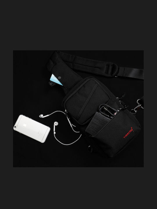 Herrentasche Schulter / Crossbody Schwarz