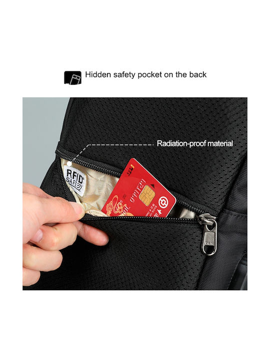 Herrentasche Schulter / Crossbody Schwarz