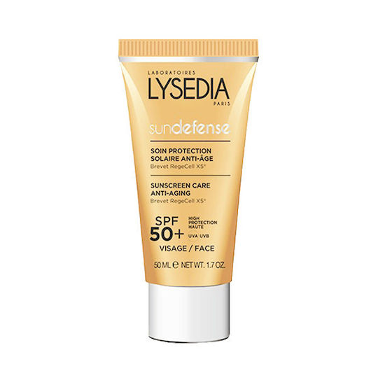 Lysedia Sundefence Αντηλιακή Κρέμα Προσώπου SPF50 50ml