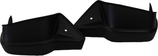 GP Kompozit Motorcycle Protective Hand Guards in Black Colour