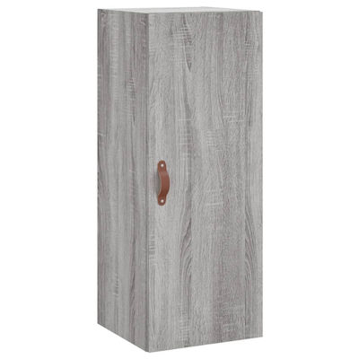 vidaXL Cabinet de coloană pentru baie Perete M34.5xL34xH90cm Sonoma