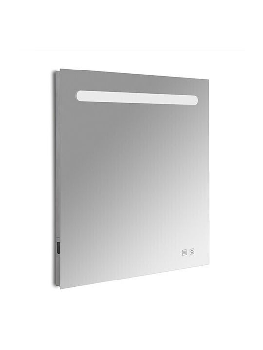 Ebir Iluminacion Bathroom Mirror Led Touch with Bluetooth with Shelf 60x80cm