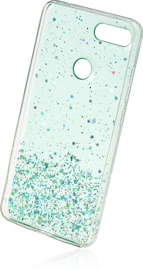 Naxius Glitter Umschlag Rückseite Silikon Grün (Xiaomi Mi 8 Lite)