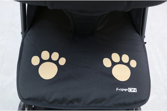 FreeOn Simple Καρότσι Μπαστούνι Kατάλληλο από 6+ Mηνών Yellow Cat 6.4kg