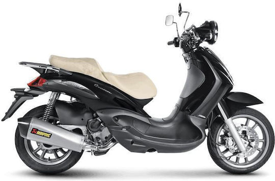 Akrapovic Τελικό Εξάτμισης Μοτοσυκλέτας για Piaggio MP3 400