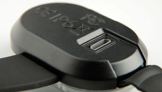 Max & Molly Max Molly Matrix Ultra Waterproof Usb Rechargable Led Hundemarke mit Licht Schwarz