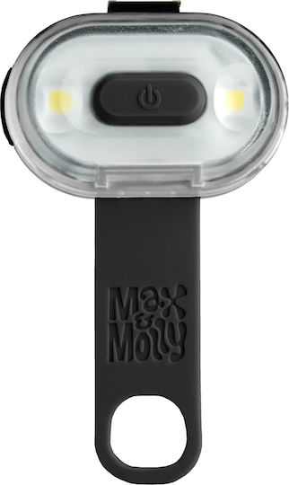 Max & Molly Max Molly Matrix Ultra Waterproof Usb Rechargable Led Hundemarke mit Licht Schwarz