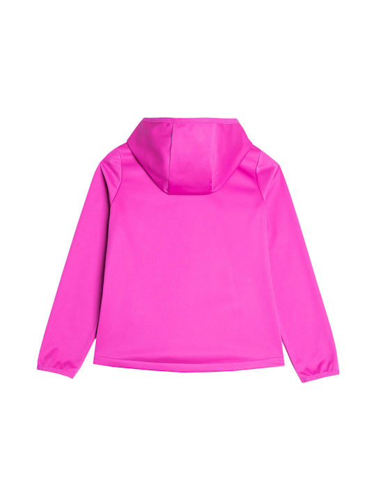 4F Sports Jacket Fuchsia with Ηood