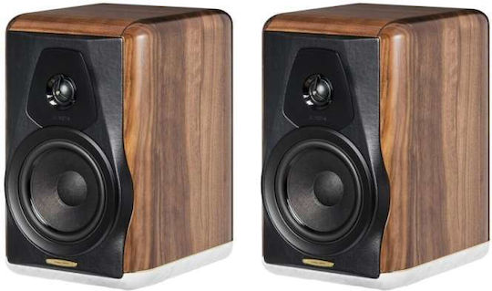 Sonus Faber Heritage Electa Amator Iii 18080-3121 Pair of Hi-Fi Speakers Bookself 125W 2 No of Drivers Walnut