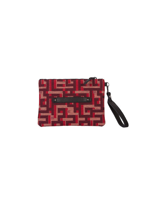 Ames Kleos Multi Mino Large-red Kleos Multi Mino Large Damen Tasche Hand Rot