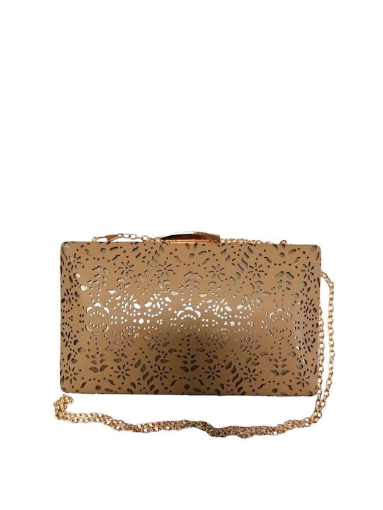 Lazer Cut Women's Bag Hand Beige