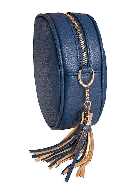 Nines Nines Στρογγυλο Τσαντακι Damen Tasche Crossbody Schwarz