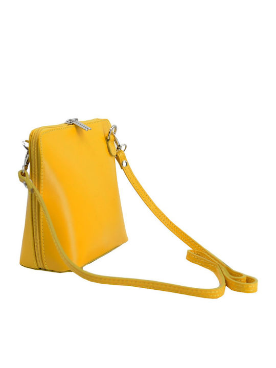 Dermatina 100 Leather Women's Bag Shoulder Yellow