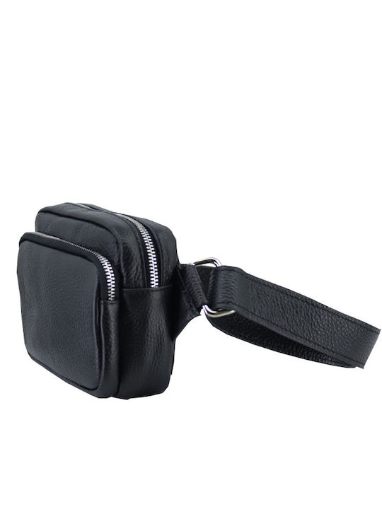 Leather Women's Bag Shoulder Black