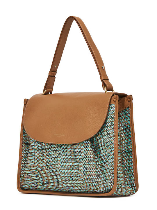 Straw Women's Bag Shoulder Tabac Brown