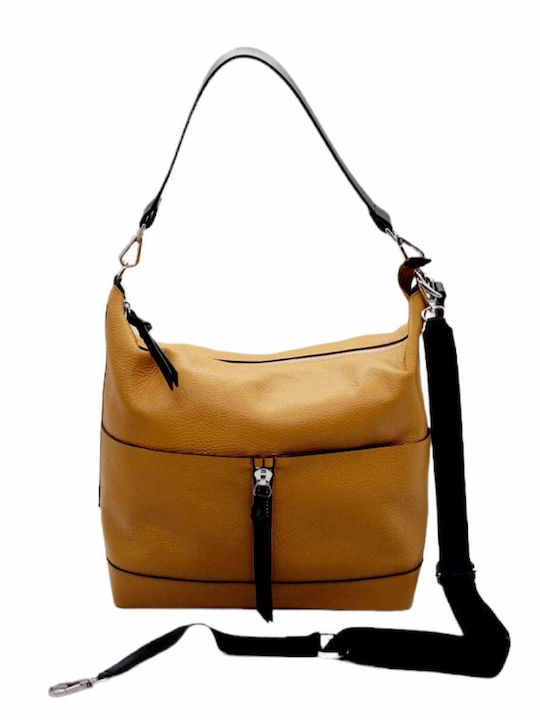 Rebelle 1wre62 Leather Women's Bag Shoulder Tabac Brown