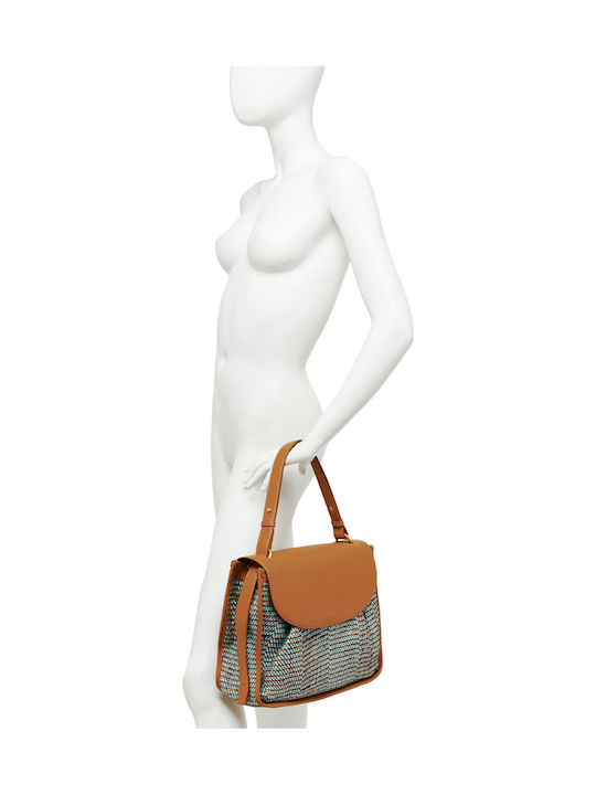 Straw Women's Bag Shoulder Tabac Brown