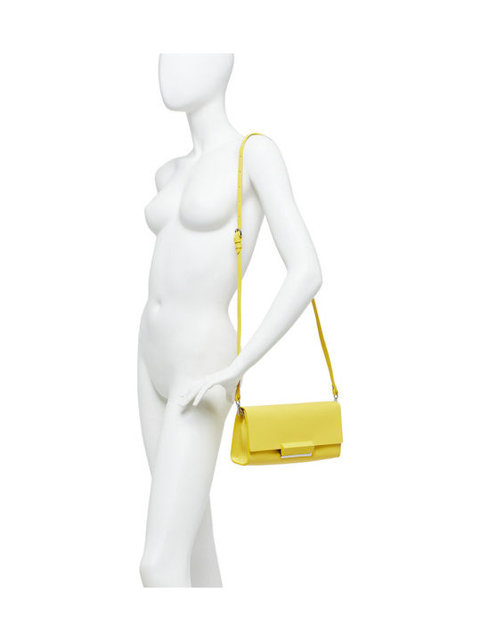 Lily Leather Leather Women's Bag Handbag Yellow